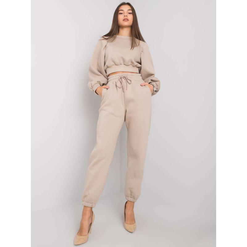 Dámský komplet Constanca RUE PARIS béžový