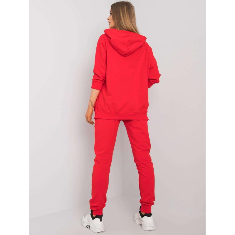 Dámská souprava s potiskem CLIFFTON červená 