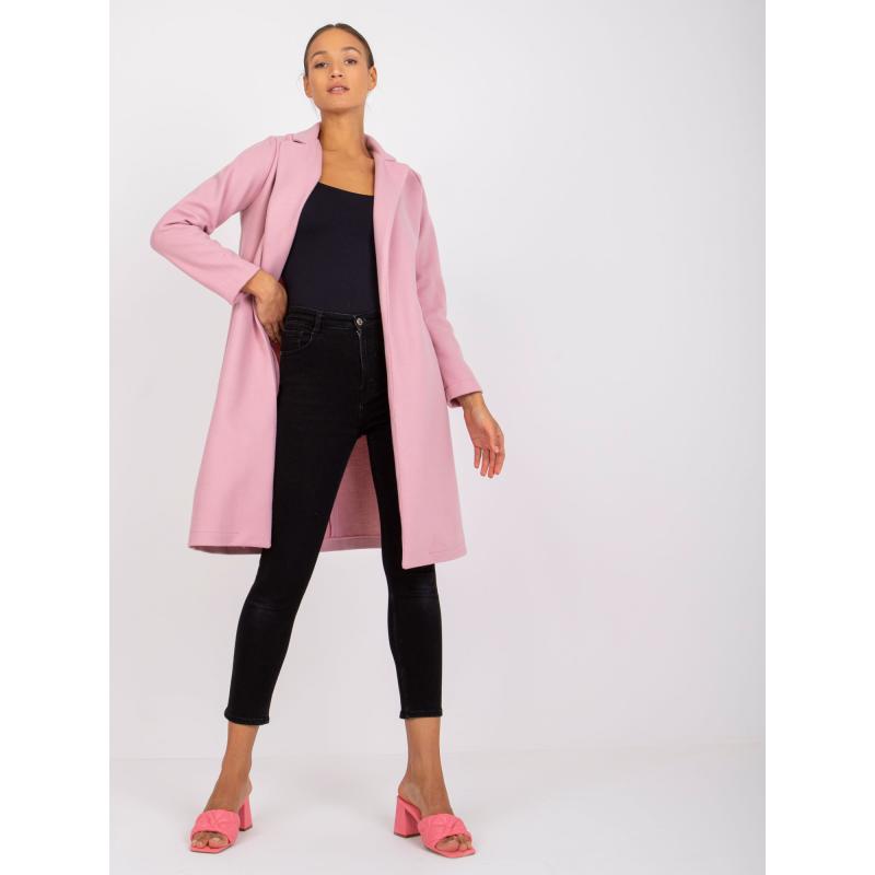 Női kabát Hettie RUE PARIS világos rózsaszínű