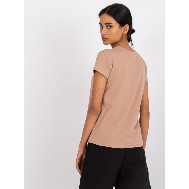 Dámske tričko PEACHY bavlna hnedá
