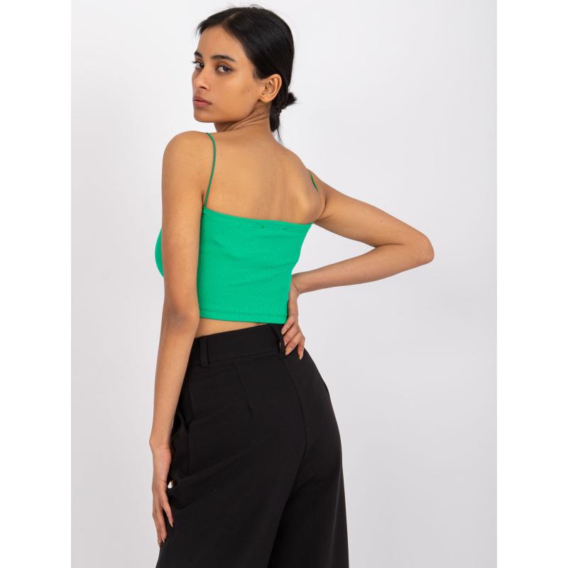 Női felső Aria RUE PARIS sötétzöld