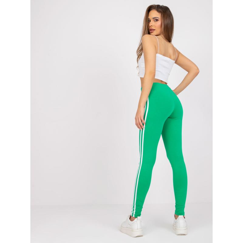 Dámske športové legíny s vysokým pásom BUZZ green
