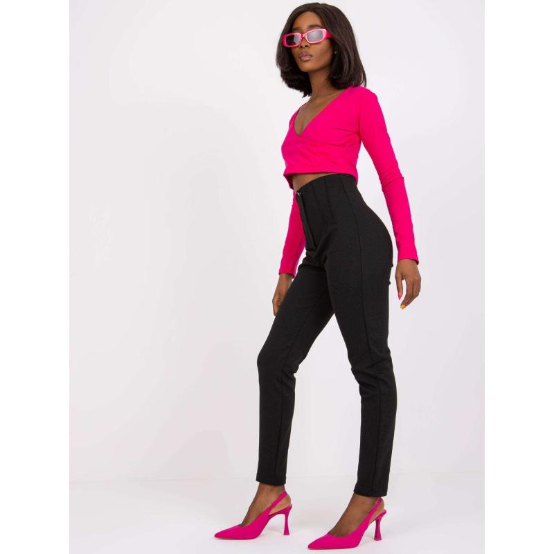 Dámské legíny s vysokým pasem Severina RUE PARIS černé 