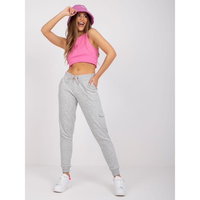 Dámske tepláky Joanne MAYFLIES sivé