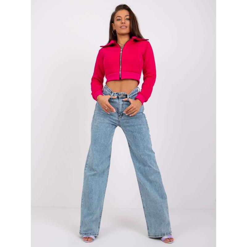 Dámske široké džínsy COIMBRA modré