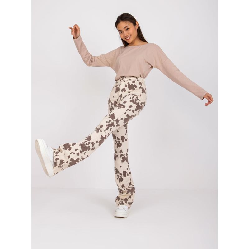 Női blúz LARISSA bézs színben