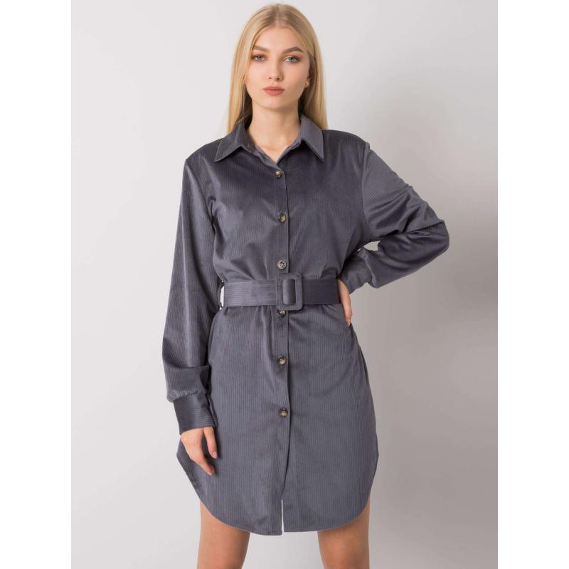 Dámské šaty ABILENE grafitové 