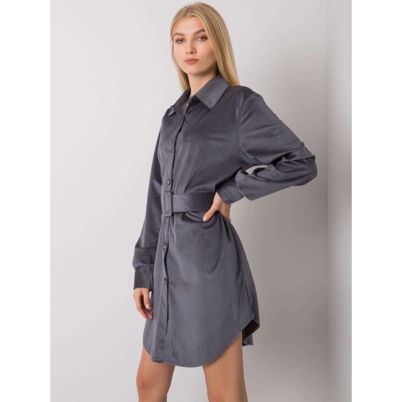 Dámské šaty ABILENE grafitové 