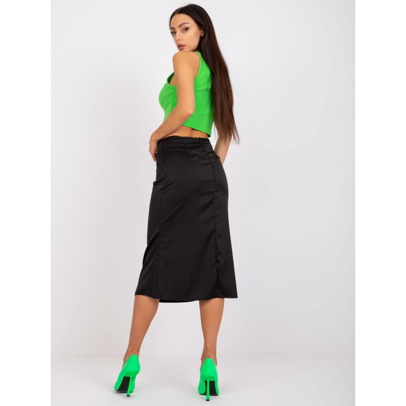 Dámská sukně midi Terrassa RUE PARIS černá 