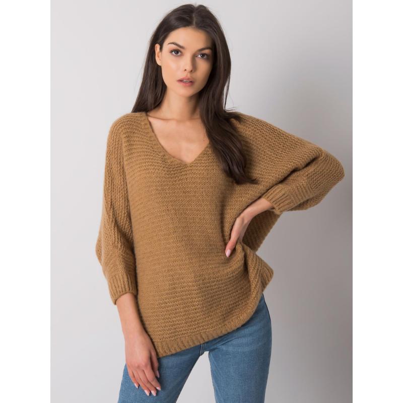 Női túlméretezett Camden OCH BELLA pulóver Barna