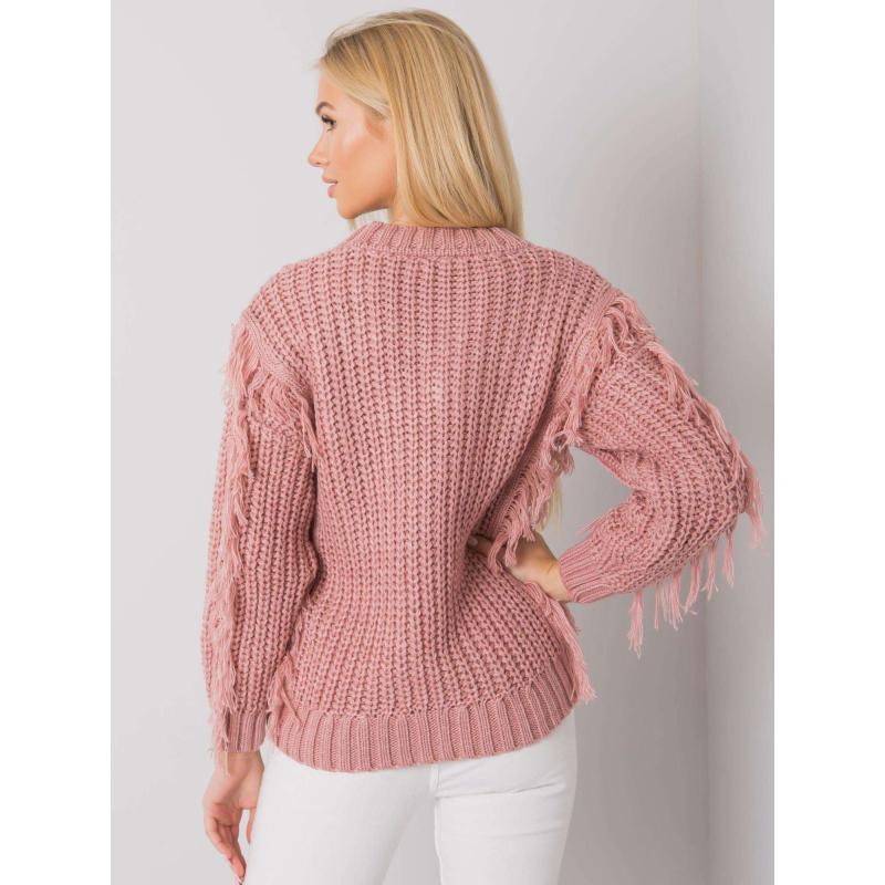Női kockás pulóver Oregon RUE PARIS rózsaszín Oregon rózsaszín