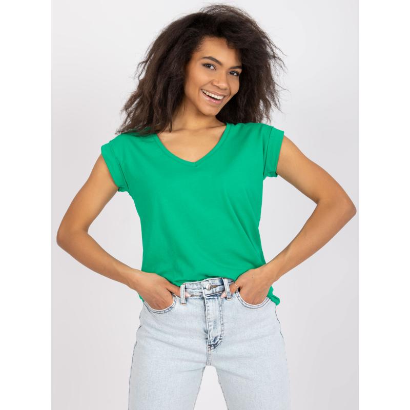 Dámské tričko Atlanta RUE PARIS tmavě zelené