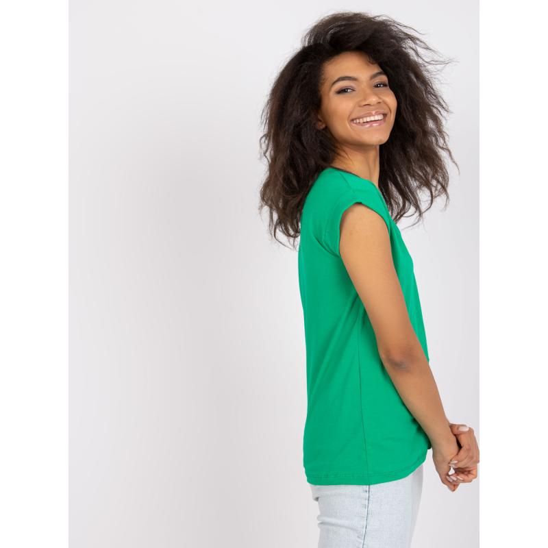 Dámské tričko Atlanta RUE PARIS tmavě zelené