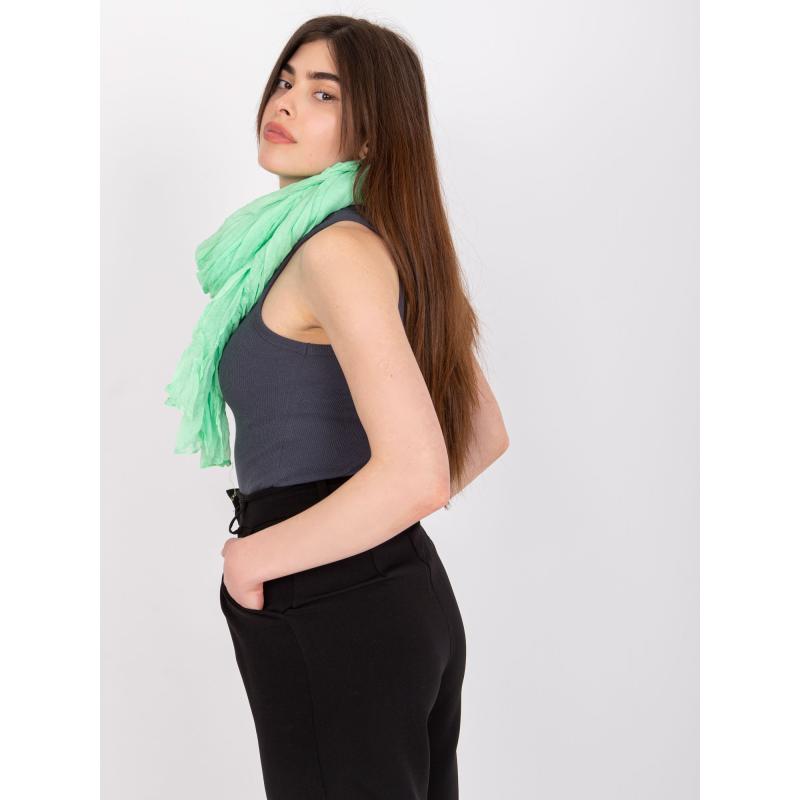 Dámský šátek z viskózy QUINCY světle zelený 
