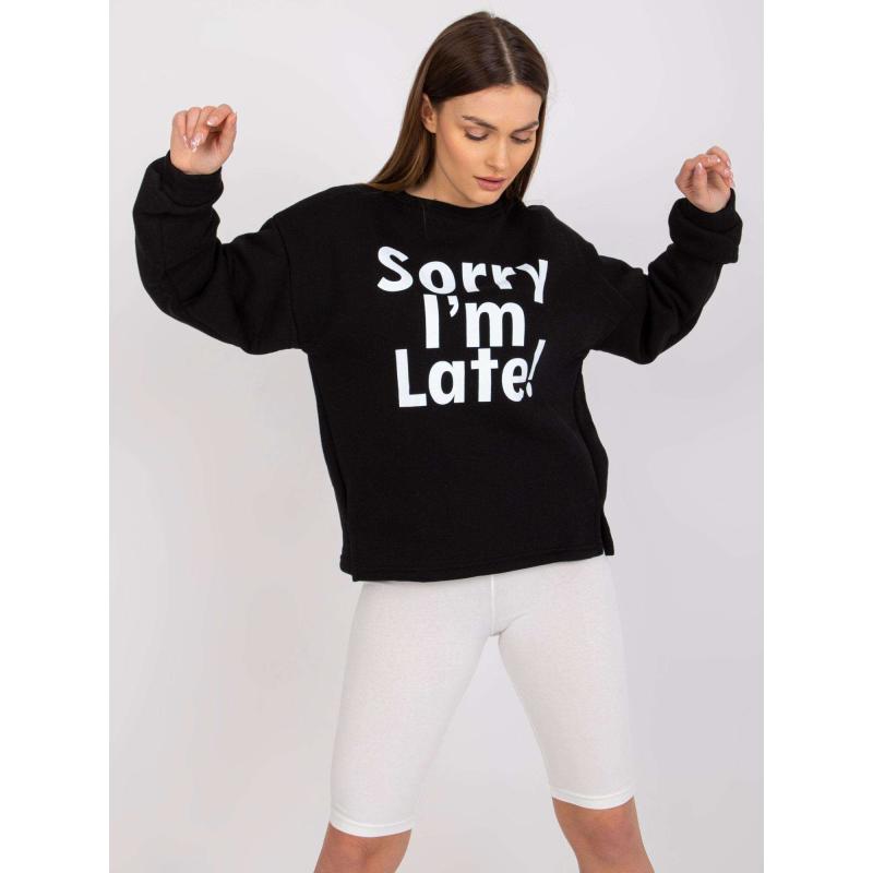 Dámská mikina s kapucí Francisco černá 