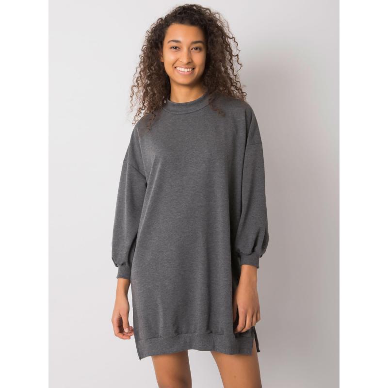 Női Maretta RUE PARIS ruha sötétszürke