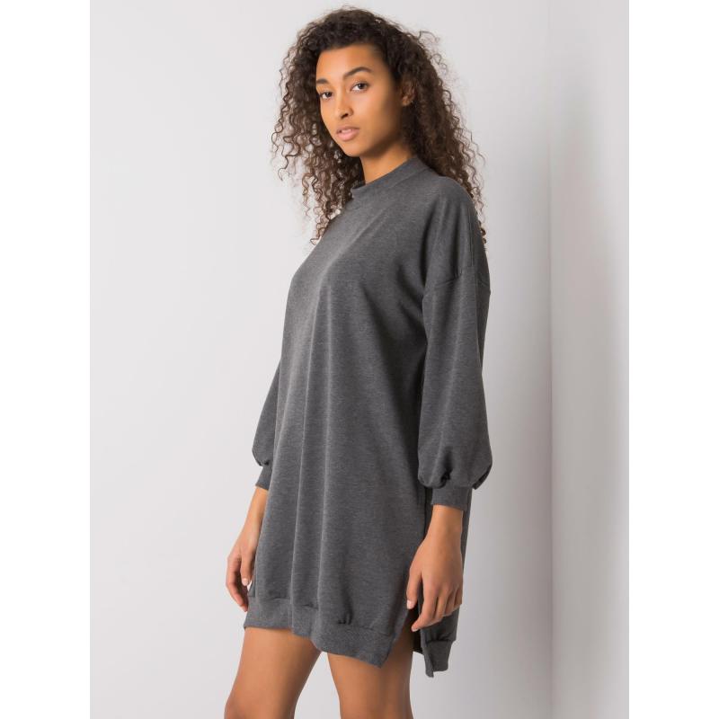 Női Maretta RUE PARIS ruha sötétszürke