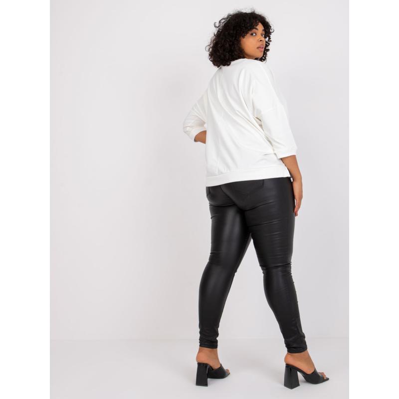 Dámská halenka plus size CORDELIA ecru 