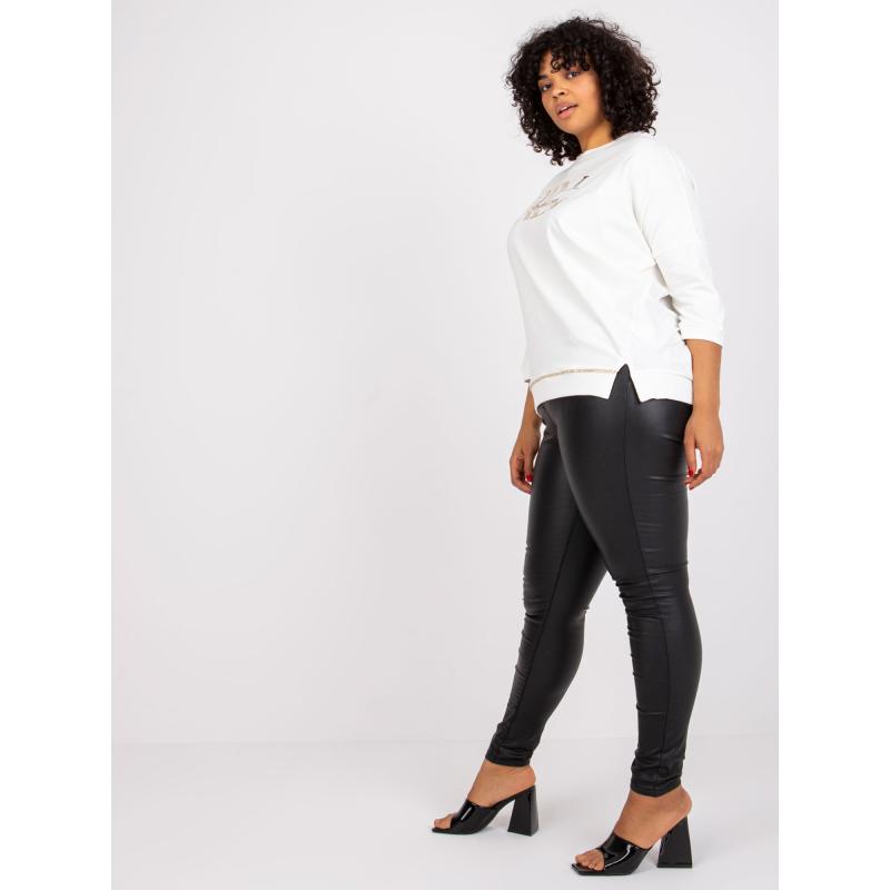 Dámská halenka plus size CORDELIA ecru 