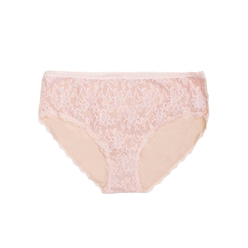 Dámske nohavičky s vysokým pásom HALIMA beige