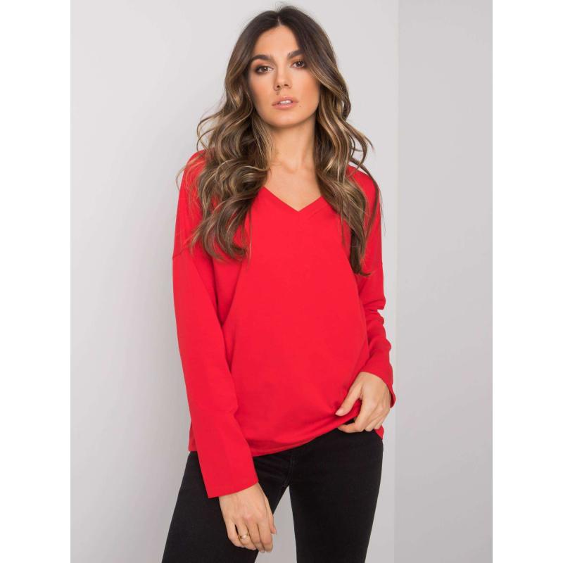 Női hosszú ujjú blúz Libourne RUE PARIS vörös