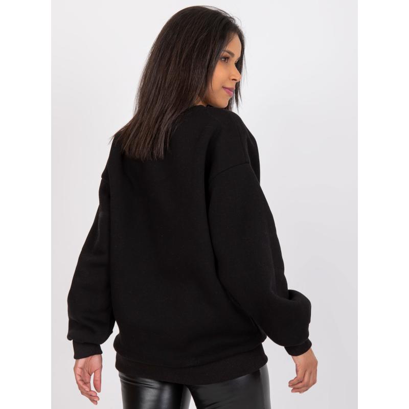 Dámská mikina s kapucí SEVERINE černá 
