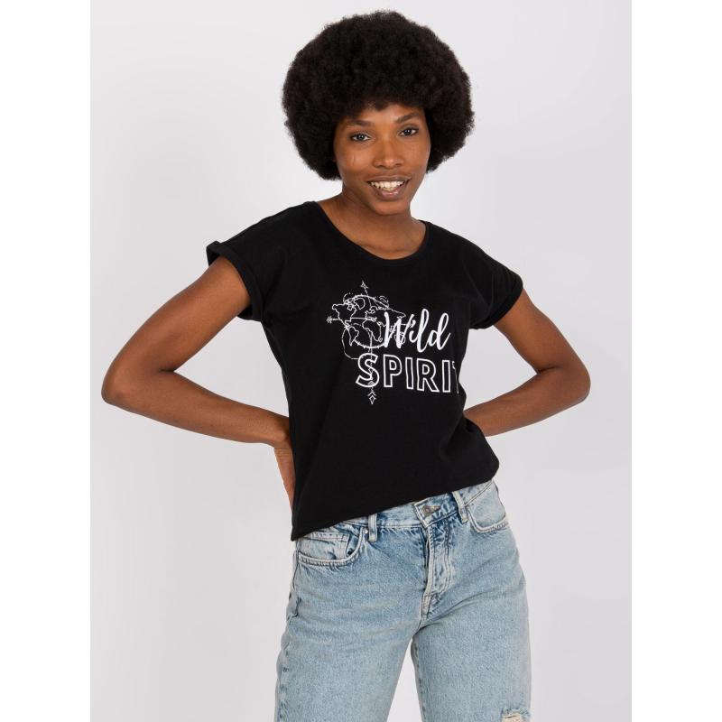 Dámské tričko s potiskem Cabrera MAYFLIES černé