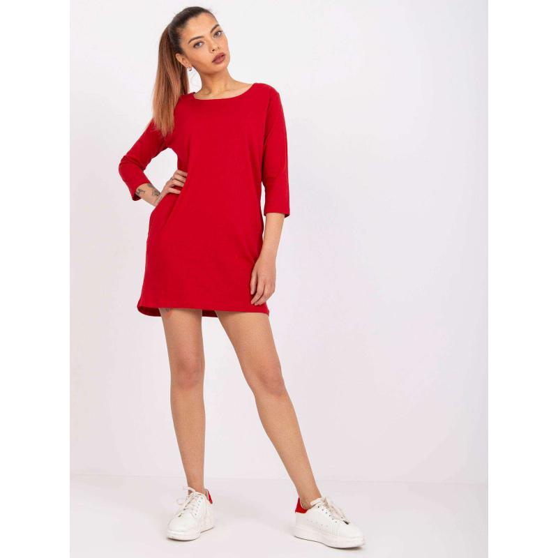 Dámská tunika z bavlny Canaria MAYFLIES bordó  