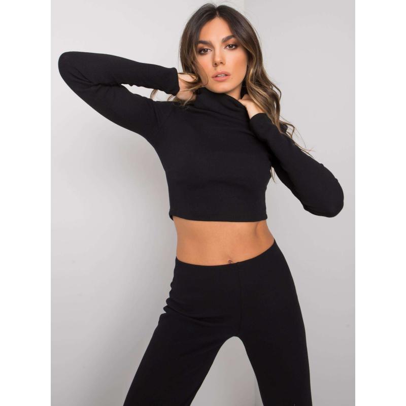 Dámský komplet s kalhotami Juberri RUE PARIS černý