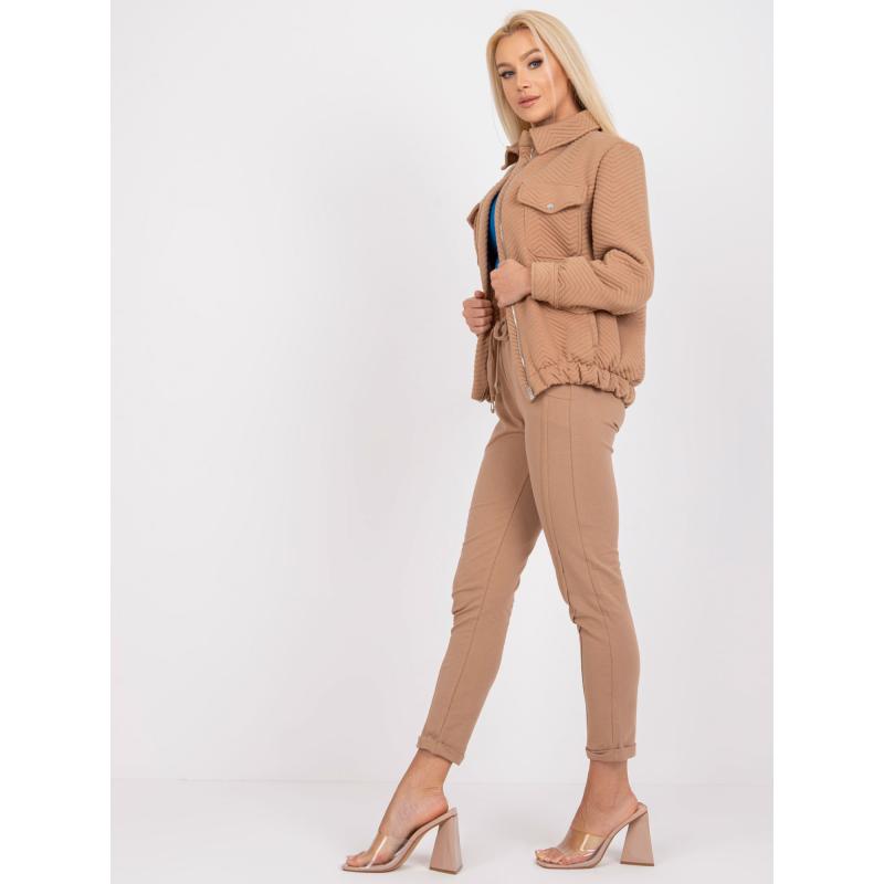 Női átmeneti dzseki Tivoli RUE PARIS barna