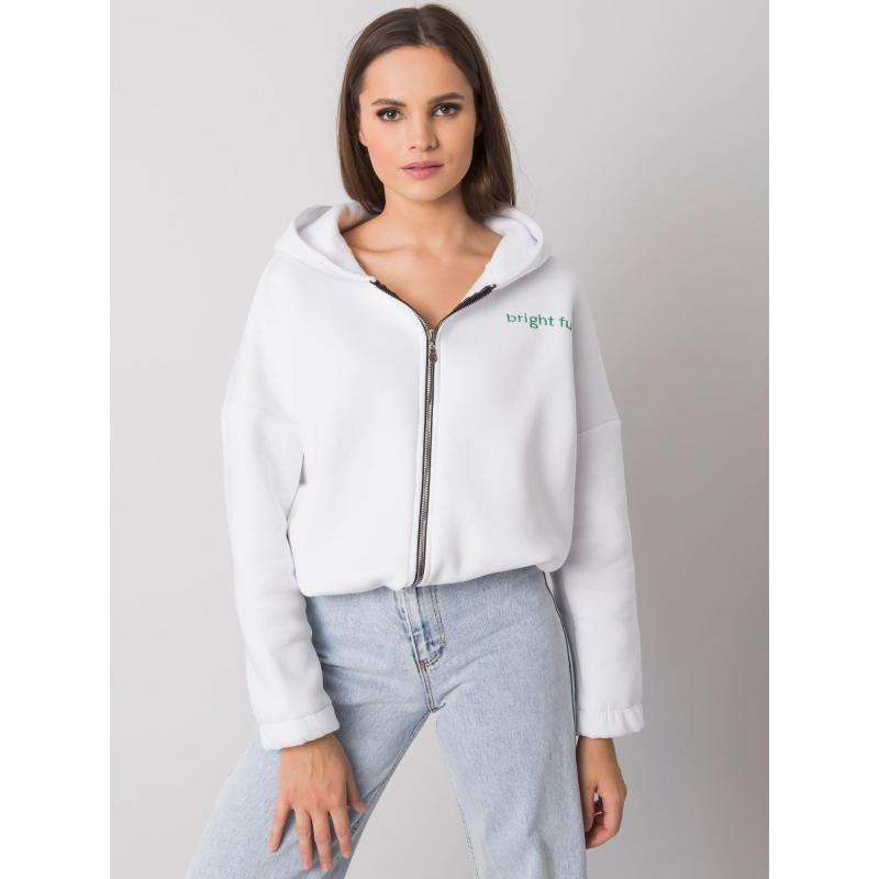 Női hímzett pulóver Michelle RUE PARIS fehér