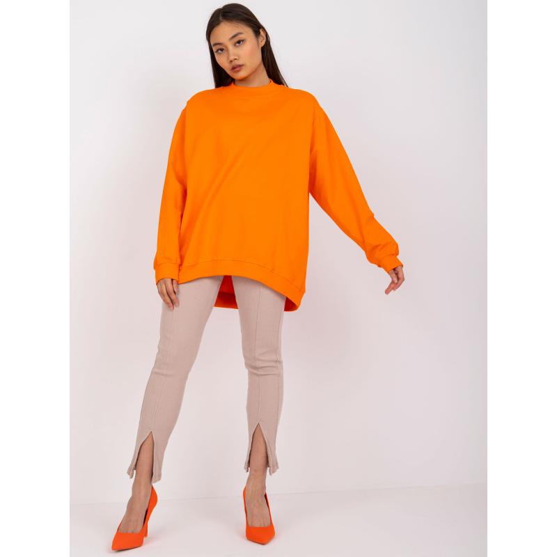 Női alap pulóver TWIST narancssárga