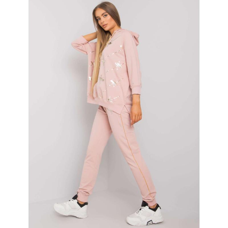 Dámská souprava s potiskem CLIFFTON růžová 