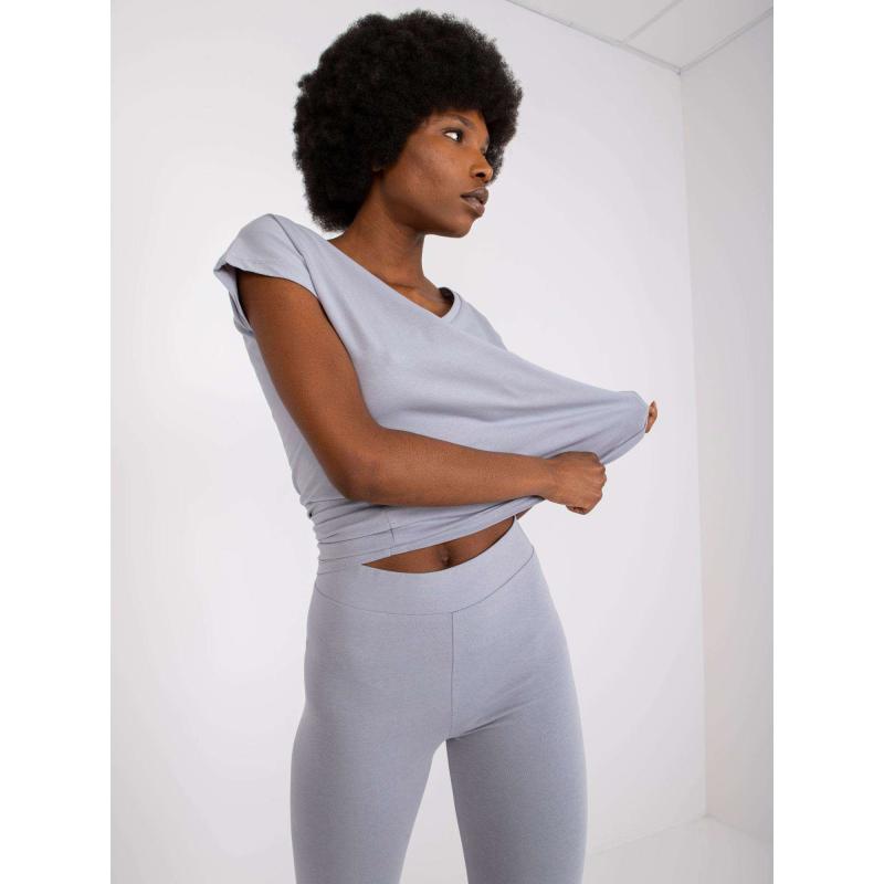 Női ARLETTE póló mindennapi viseletre szürke