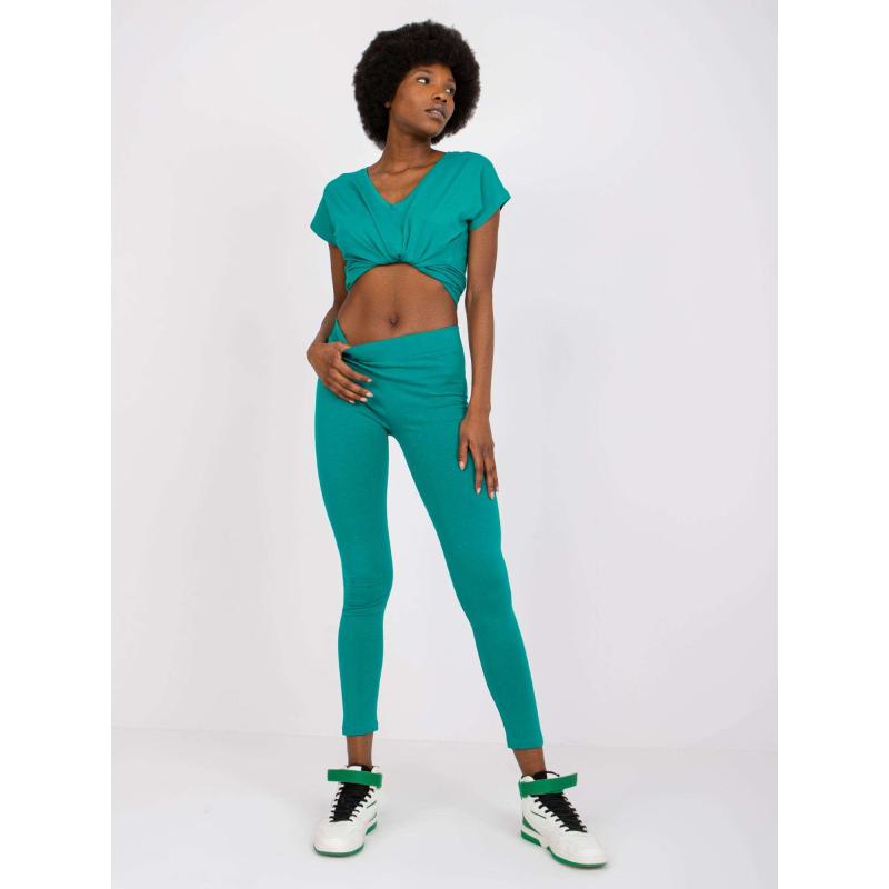 Női hétköznapi leggings BRIGITTE zöld