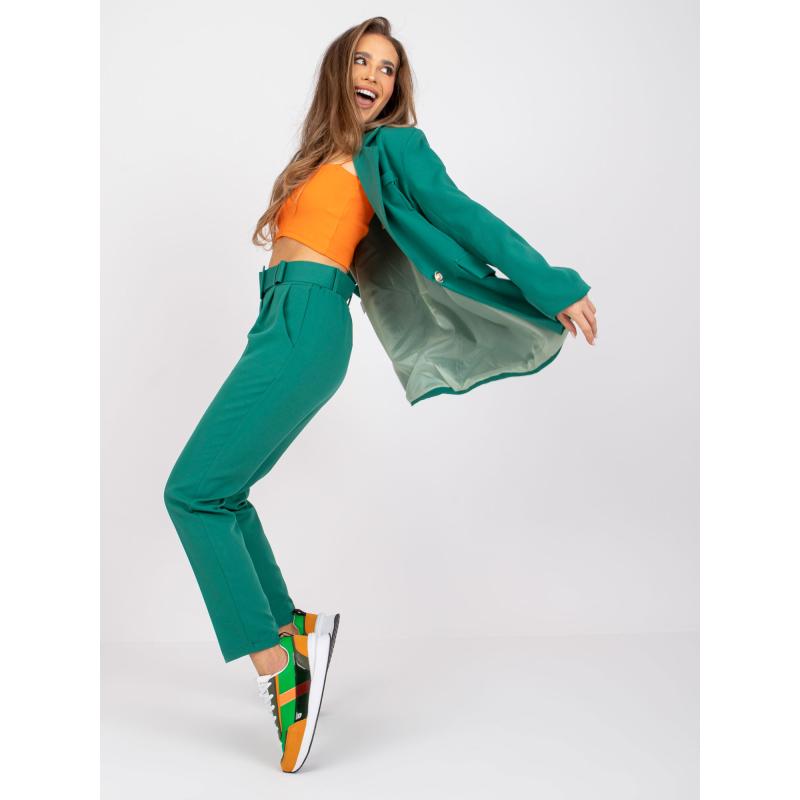 Dámské kalhoty GIULIA zelené  