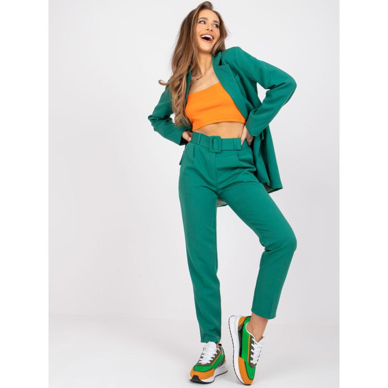 Dámské kalhoty GIULIA zelené  