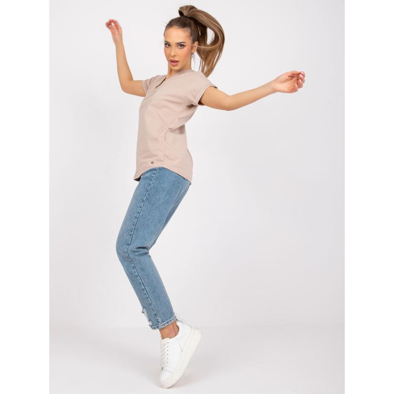 Dámské tričko SEVERINE světle béžové