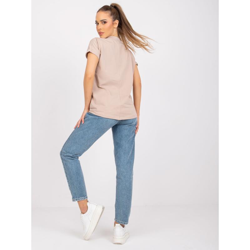 Dámské tričko SEVERINE světle béžové