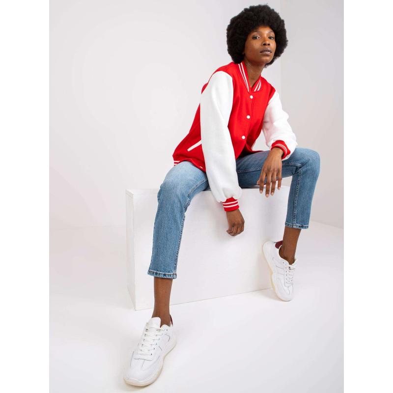 Női pulóver MINORKA piros