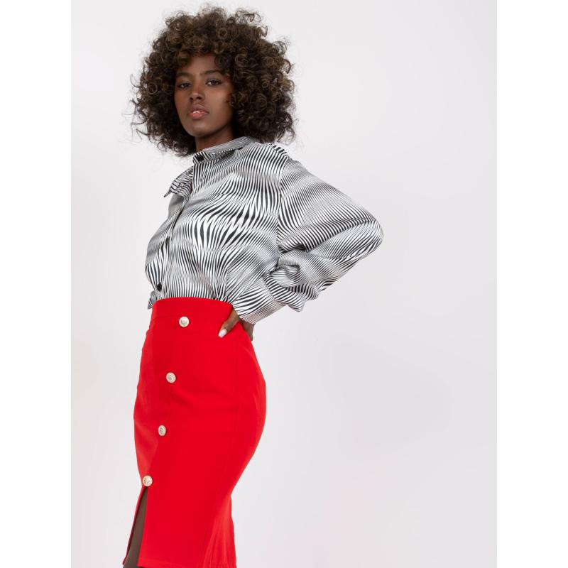 Dámske tričko s dlhým rukávom a potlačou PORTA čiernobiele