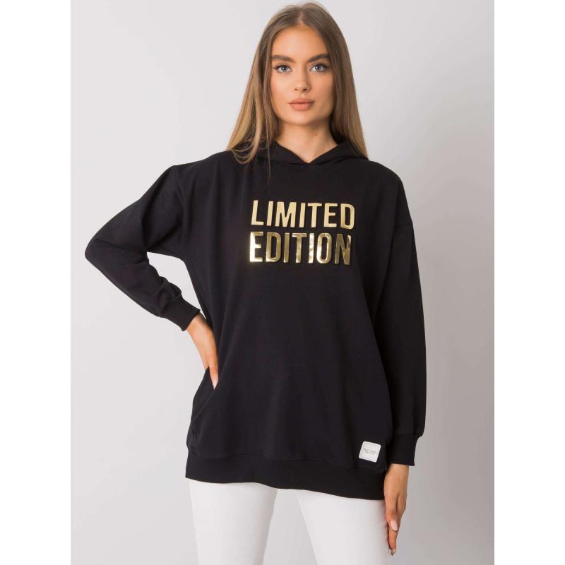 Dámská mikina s kapucí Clothilde RUE PARIS černá 