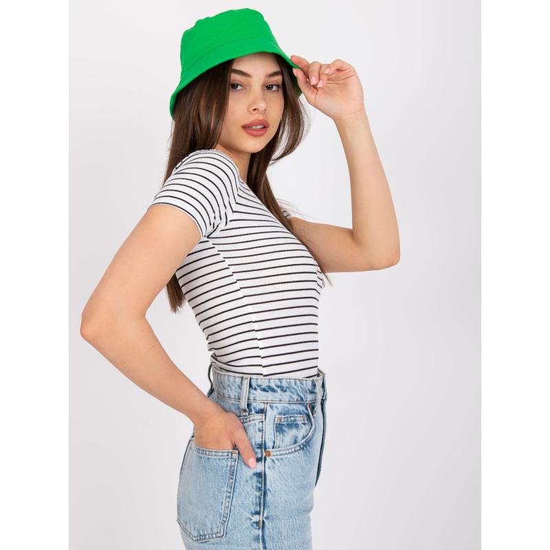 Női csíkos blúz Melania OCH BELLA fekete-fehér OCH BELLA fekete-fehér