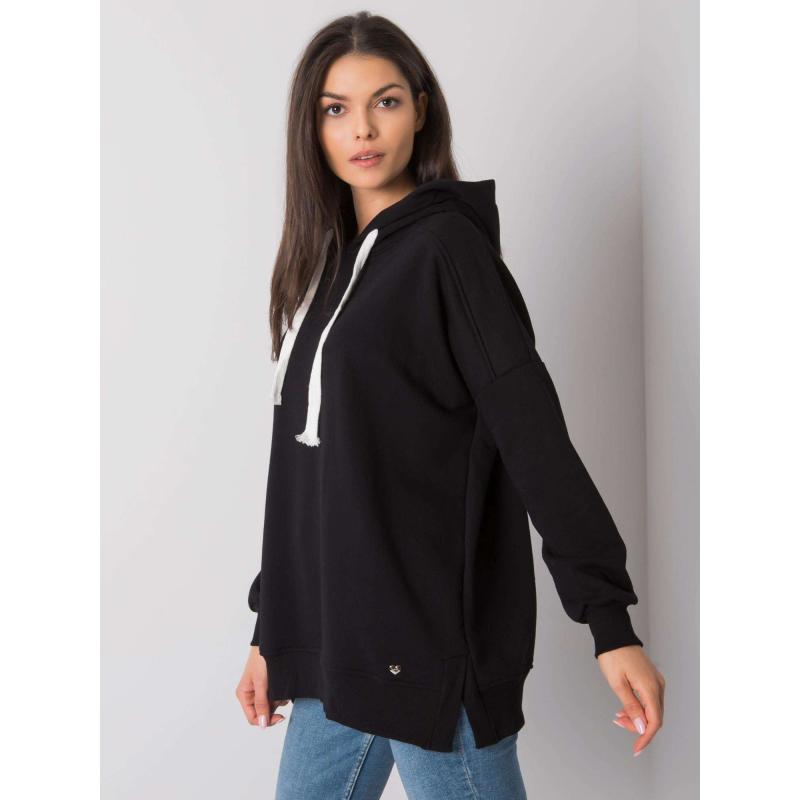 Dámská mikina s kapucí CLEVELAND černá