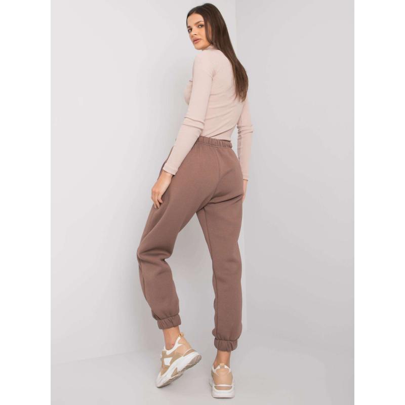 Dámské tepláky Esher RUE PARIS hnědé 