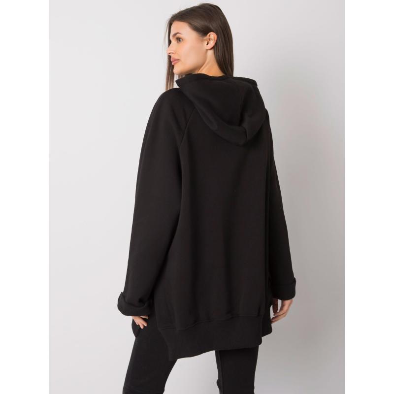 Dámska klokanka s kapucňou Arno RUE PARIS black