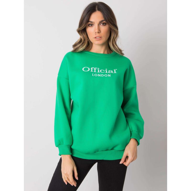 Dámská mikina s kapucí CHEROBURG zelená 