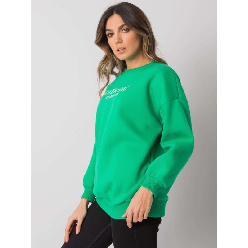 Dámská mikina s kapucí CHEROBURG zelená 