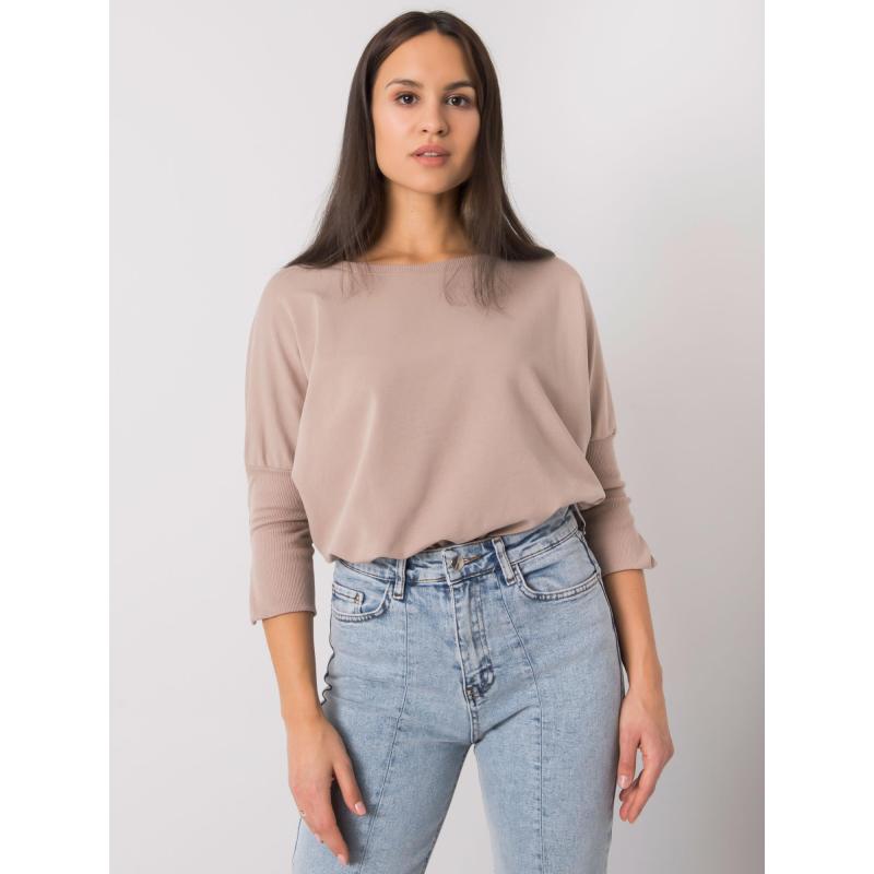 Dámská halenka HASSINA tmavě béžová