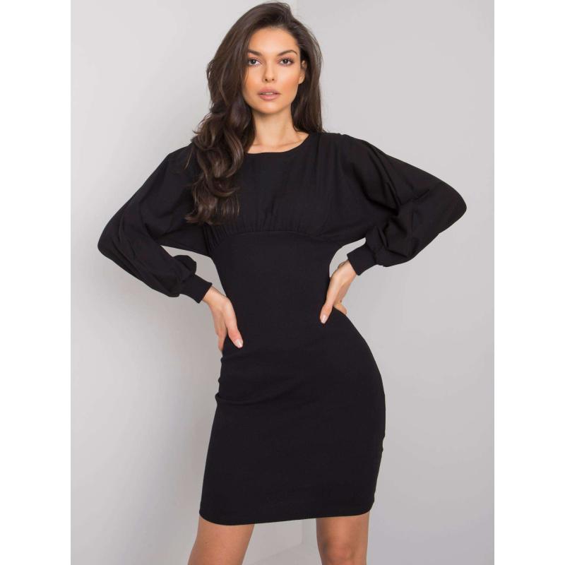 Női Violette RUE PARIS ruha fekete